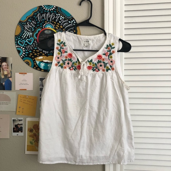 J. Crew Tops - JCrew Floral Tank